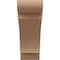 Ekena Millwork 3-inch W x 8-inch D x 8-inch H Olympic Rough Cedar Woodgrain TimberThane Knee Brace, Primed BRCUR03X08X08OLYRCPR - alternate 3